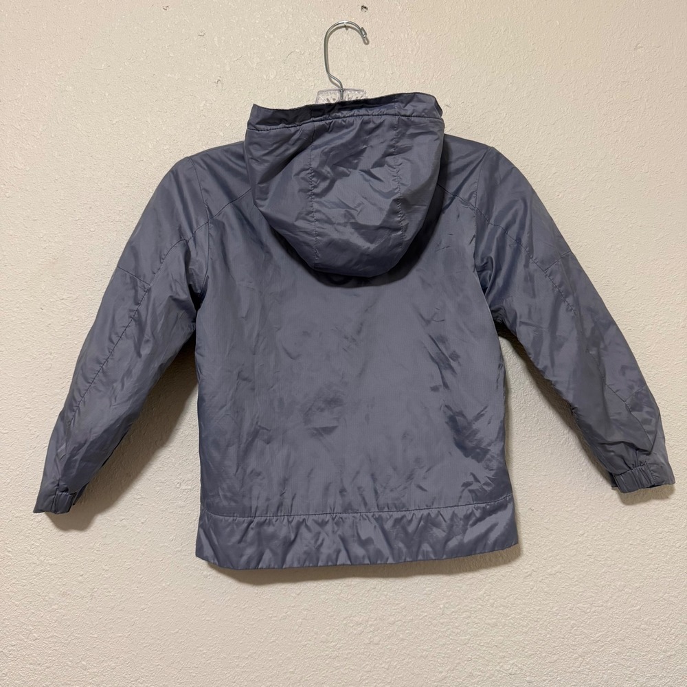 Nike Glacier Grey Frost Hooded‎ Water Repel Jacket Coat Boys 7 - 86C531-G48 - Picture 3 of 6